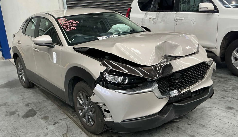 2025 Mazda CX-30 accident damaged donor vehicle