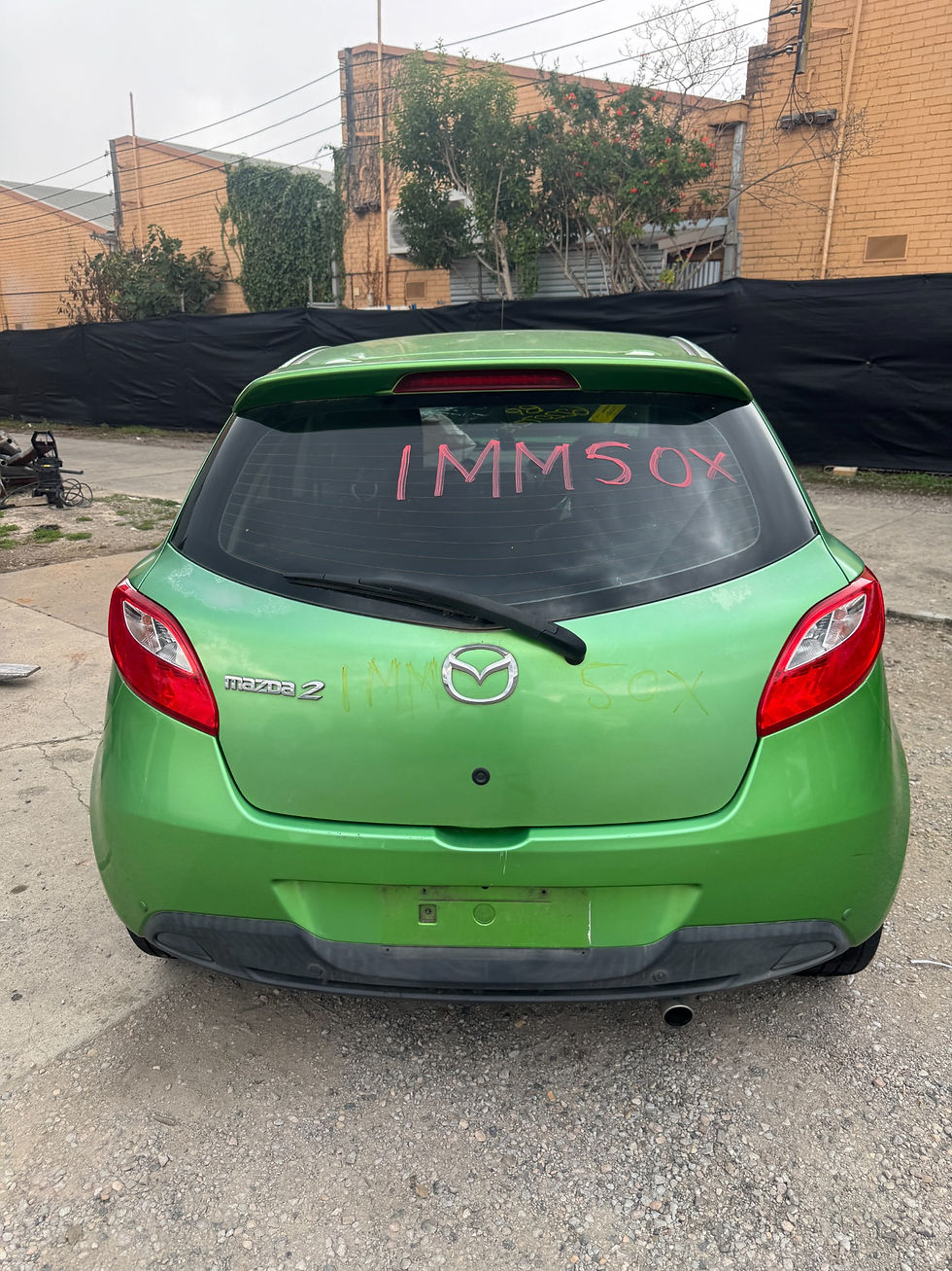 Mazda 2 DE donor vehicle