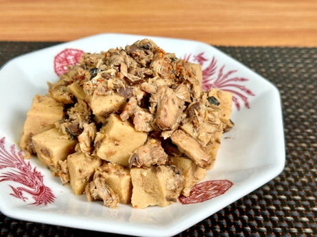 お湯ポチャレシピ サバ味噌煮缶で麻婆豆腐風【動画】
