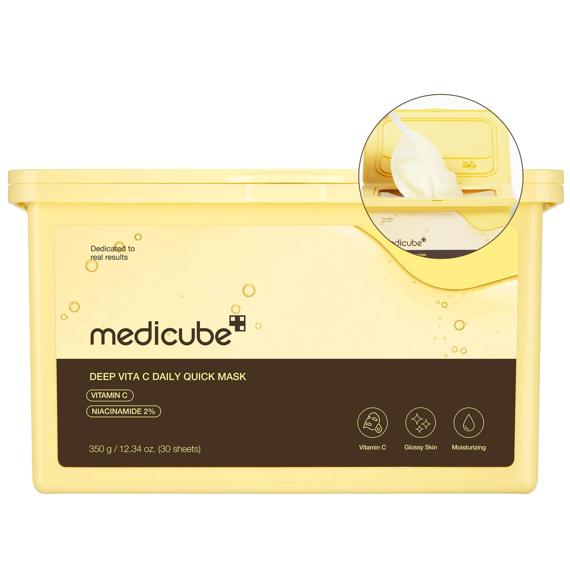 Medicube Vita C Radiance Sheet Masks - 30 Count