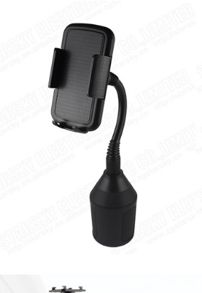 Miniatura: Flexible Car Cup Holder Phone Mount for Navigation