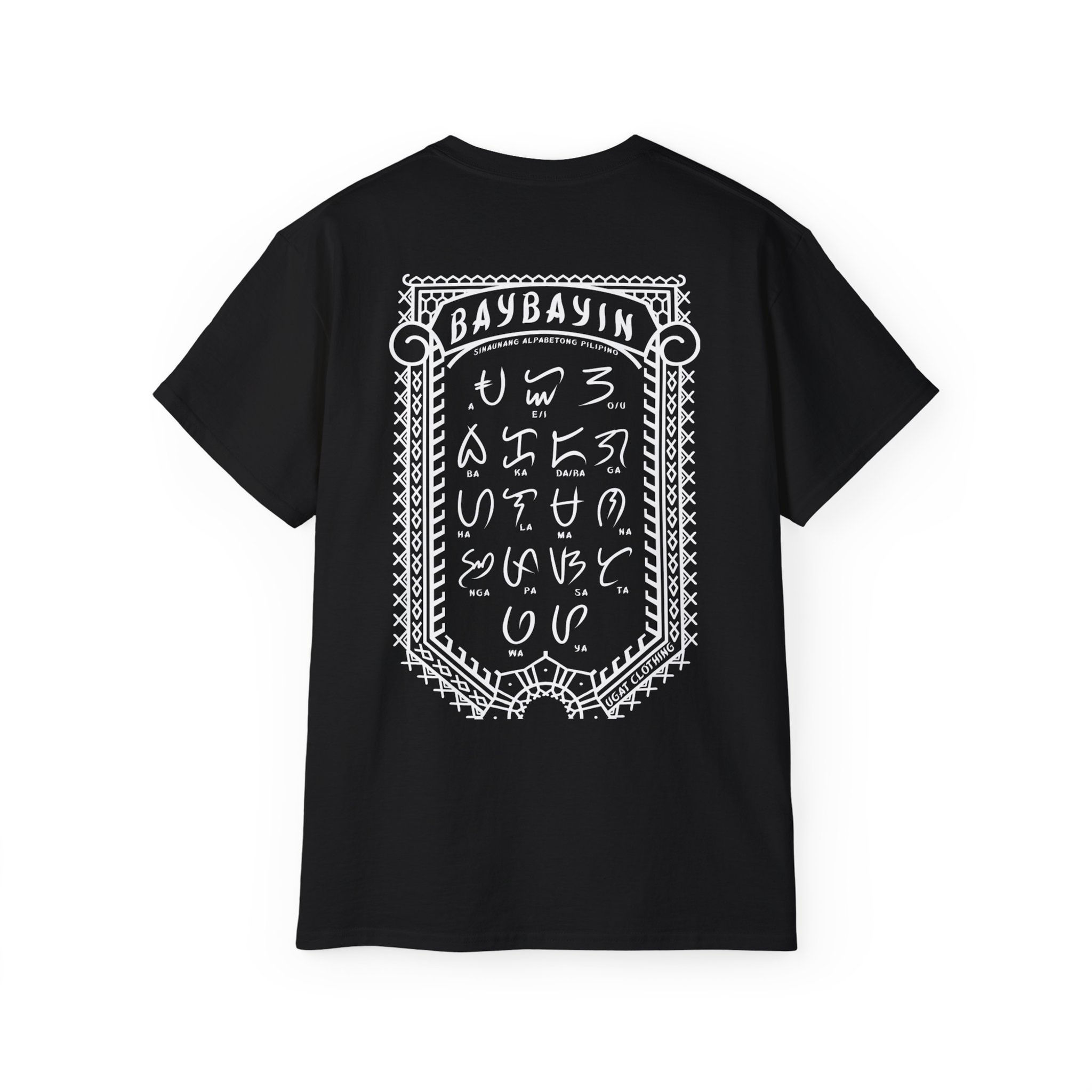 Baybayin Chart Tee (ᜊᜊᜌᜒ) 