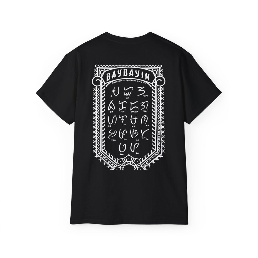 Baybayin Chart Merch