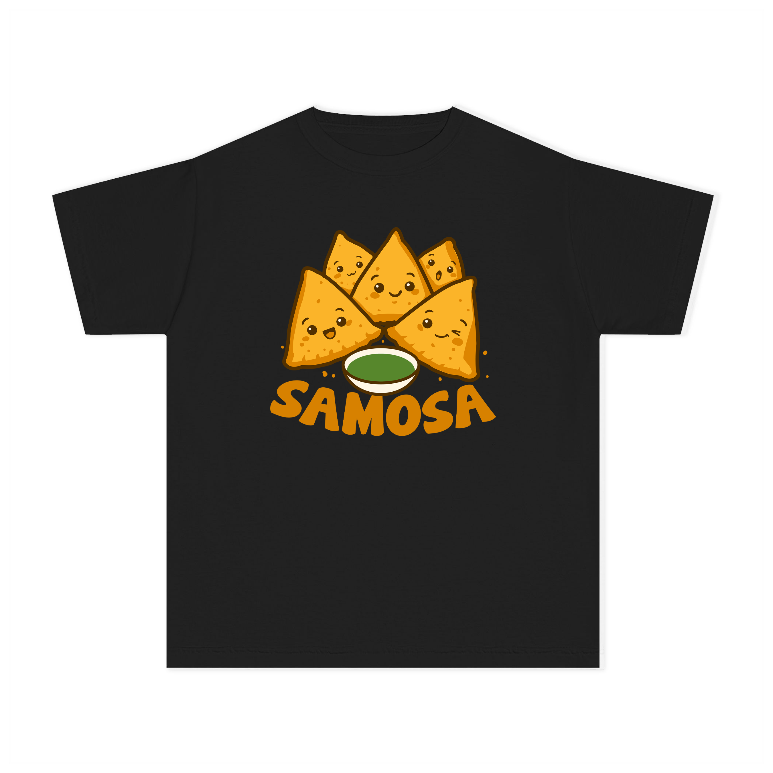 Kawaii Samosa Indian Food Kids Tee