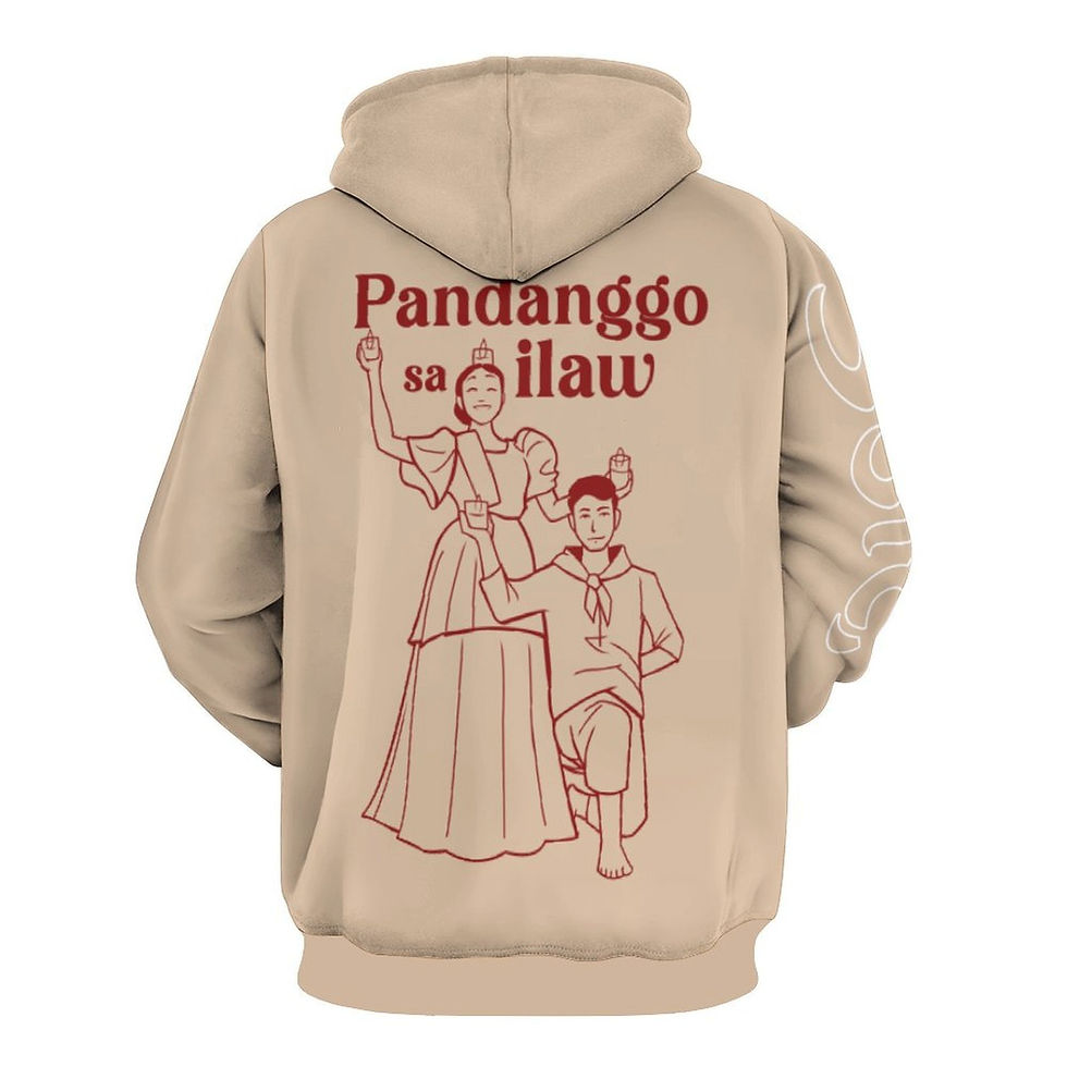 Cultural Dances: Pandanggo sa Ilaw AOP Hoodie