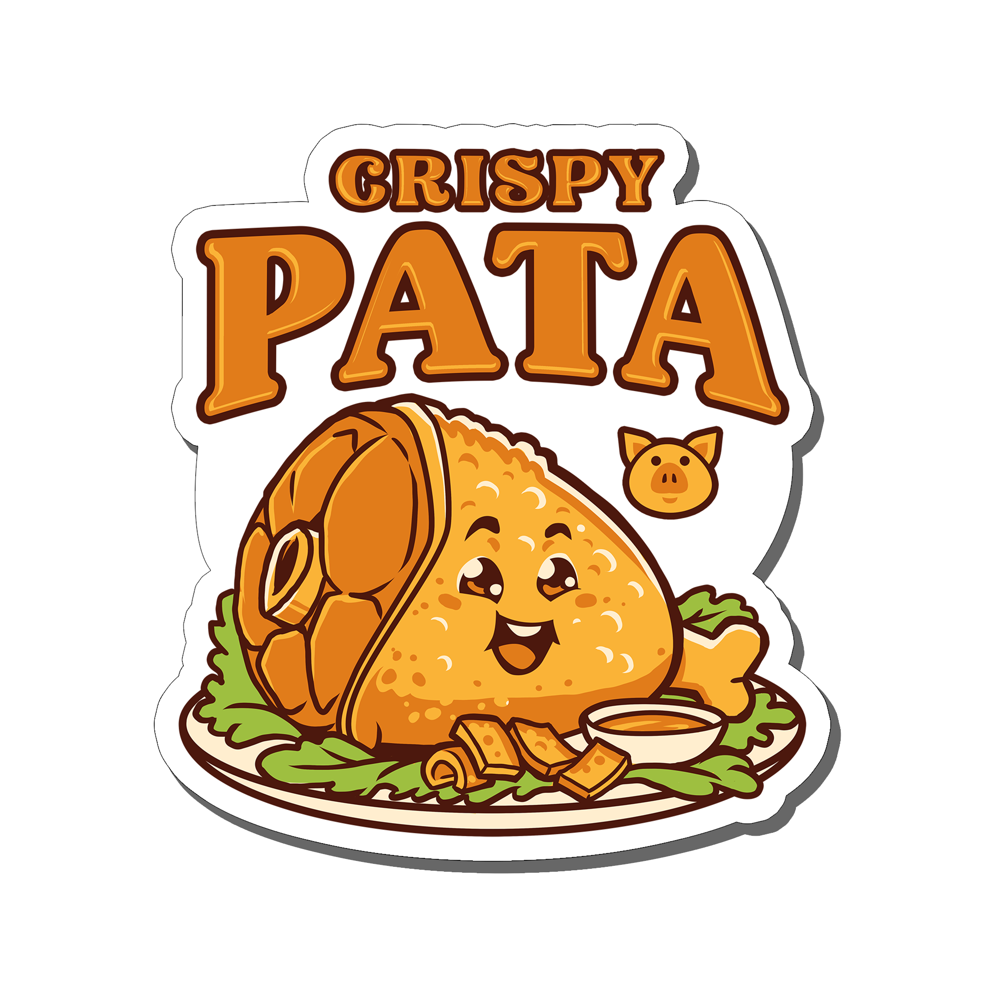 Crispy Pata Filipino Food Stickers
