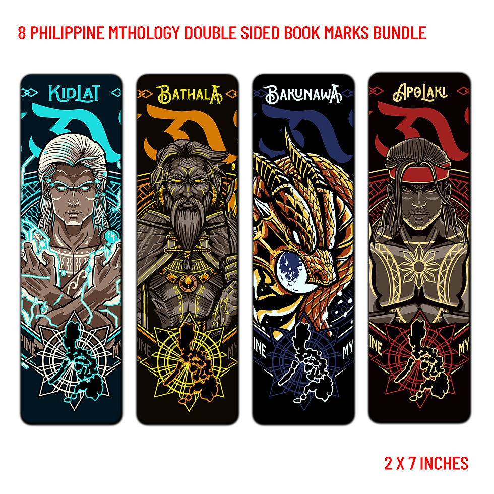Thumbnail: 8 Philippine Mythology Bookmarks Bundle