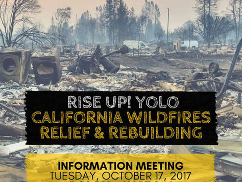 Rise Up! YOLO - California Wildfires Relief & Rebuilding