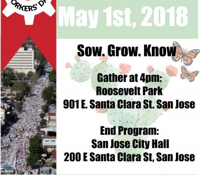 5/1- San Jose - May Day March - International Workers Day!