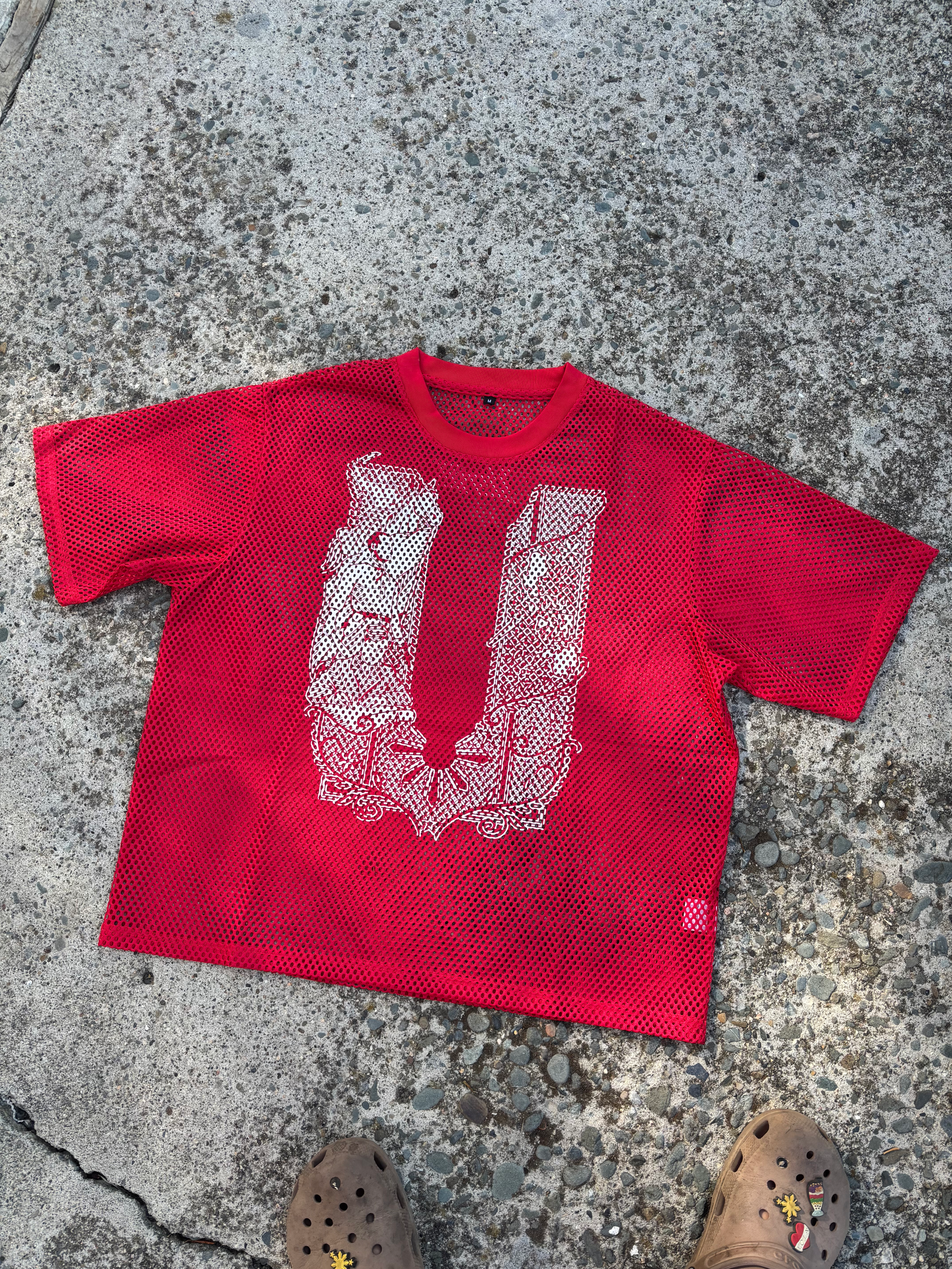 Barong Style Mesh Tee - Bayani