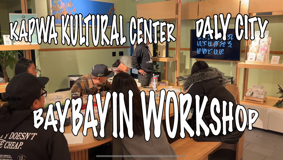 Baybayin Workshop / Kapwa Kultural Center / Daly City
