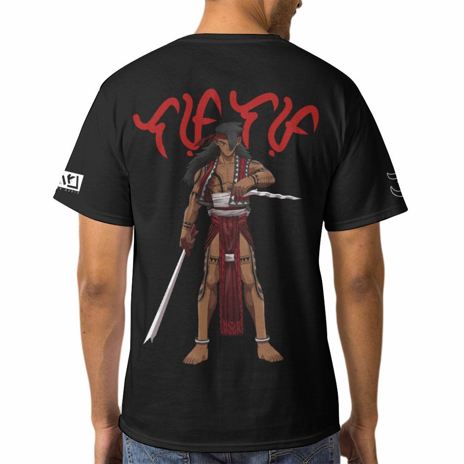 Lapu Lapu Red AOP Tee