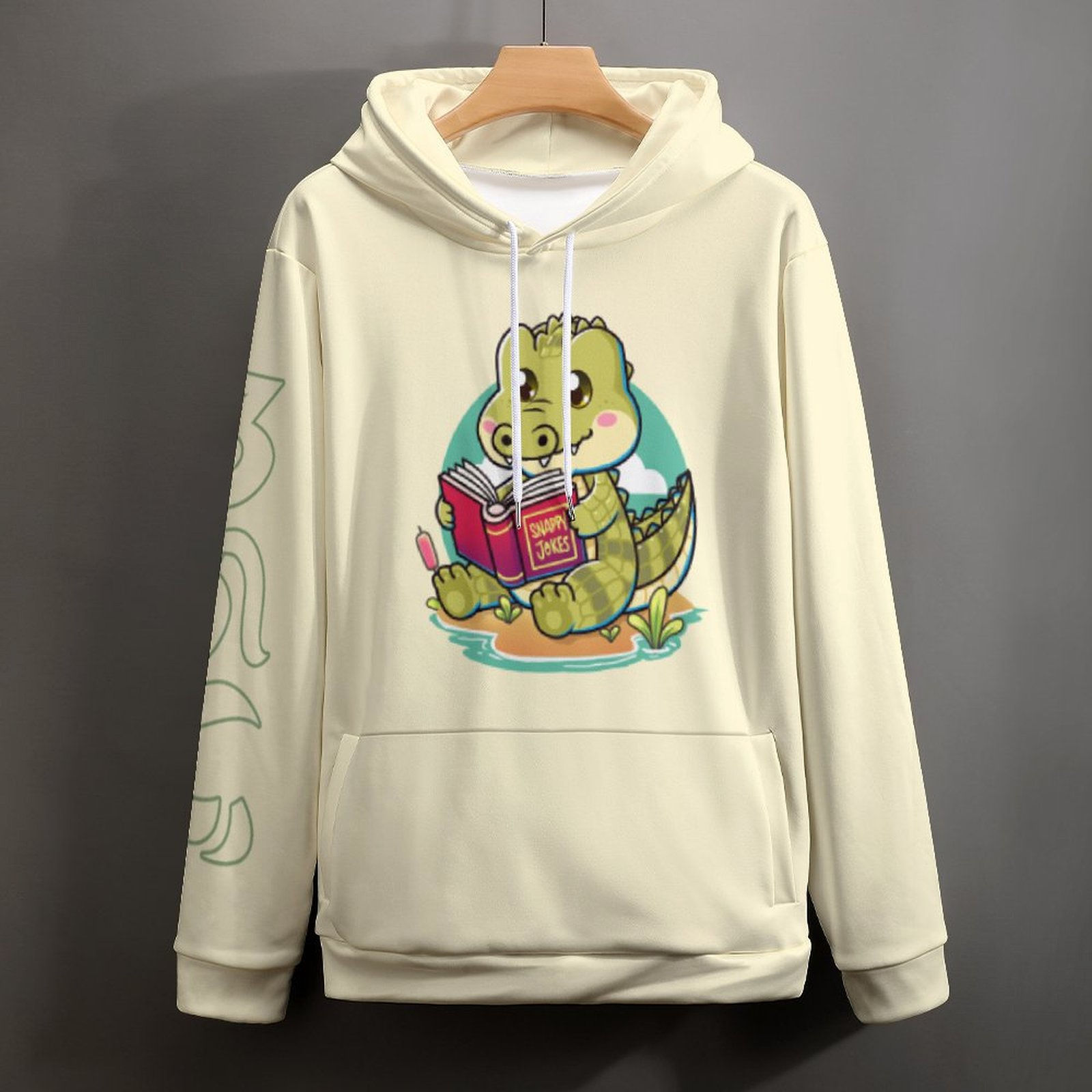 Kawaii Crocodile Hoodie