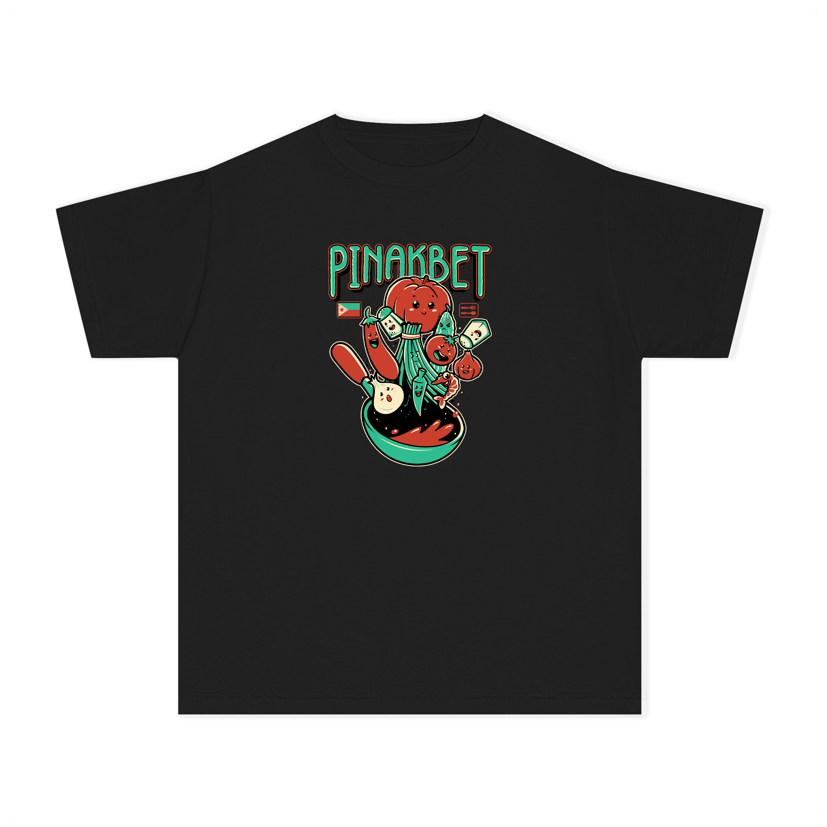 Kawaii Pinakbet Filipino Food Youth/Kids Tee