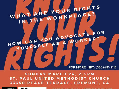 3/24 Diwang Kabataan - Know Your Rights Workshop