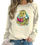 Thumbnail: Kawaii Crocodile Raglan Crewneck