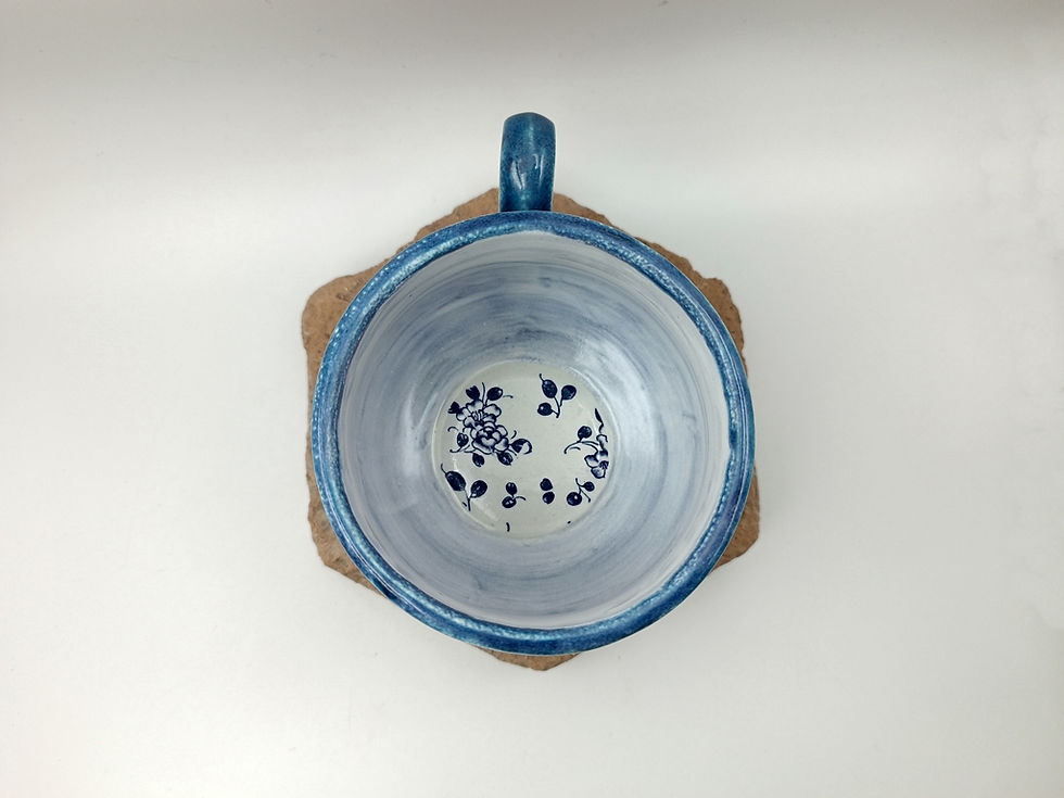 Miniature : Tasse déjeuner en faïence