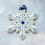 Miniature : Flocon de Noël  en céramique