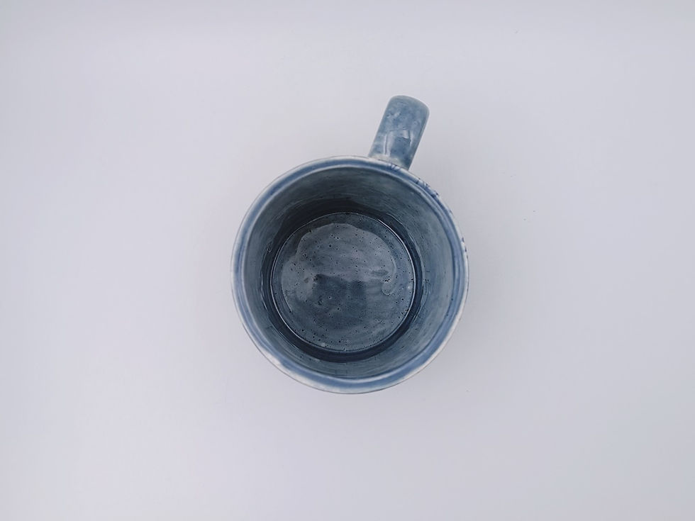 Miniature : Mug droit en faïence "Graffiti"