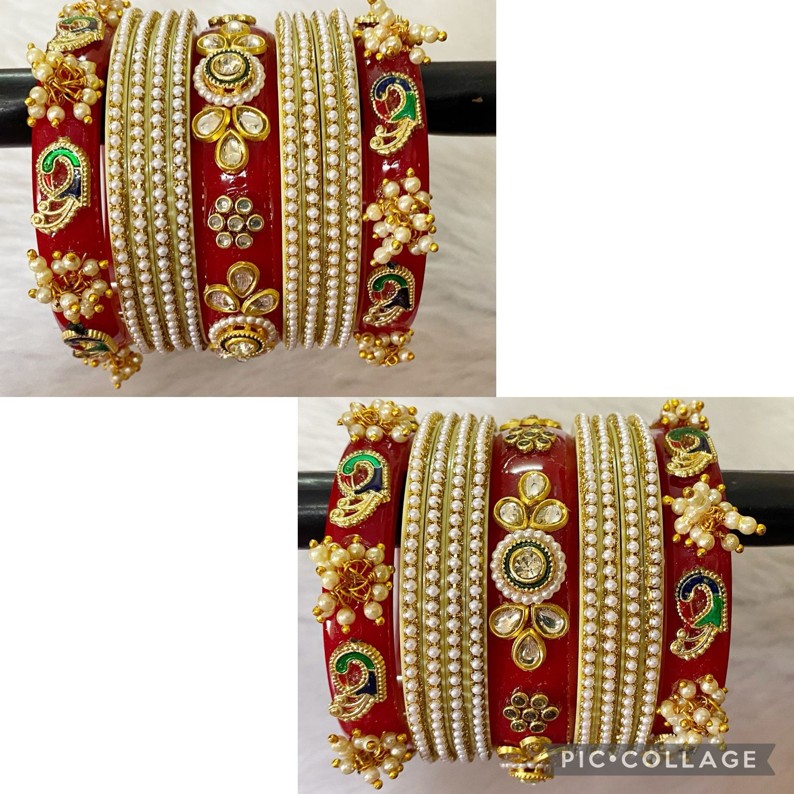 Wedding chudda Rakhi Teej special (red)