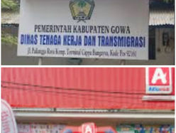 Disnaker Gowa Di Duga Lakukan Pembiaran Terhadap Perusahaan Dan  Toko Retail Modern Tak Daftarkan WLKP, Ada Apa ??