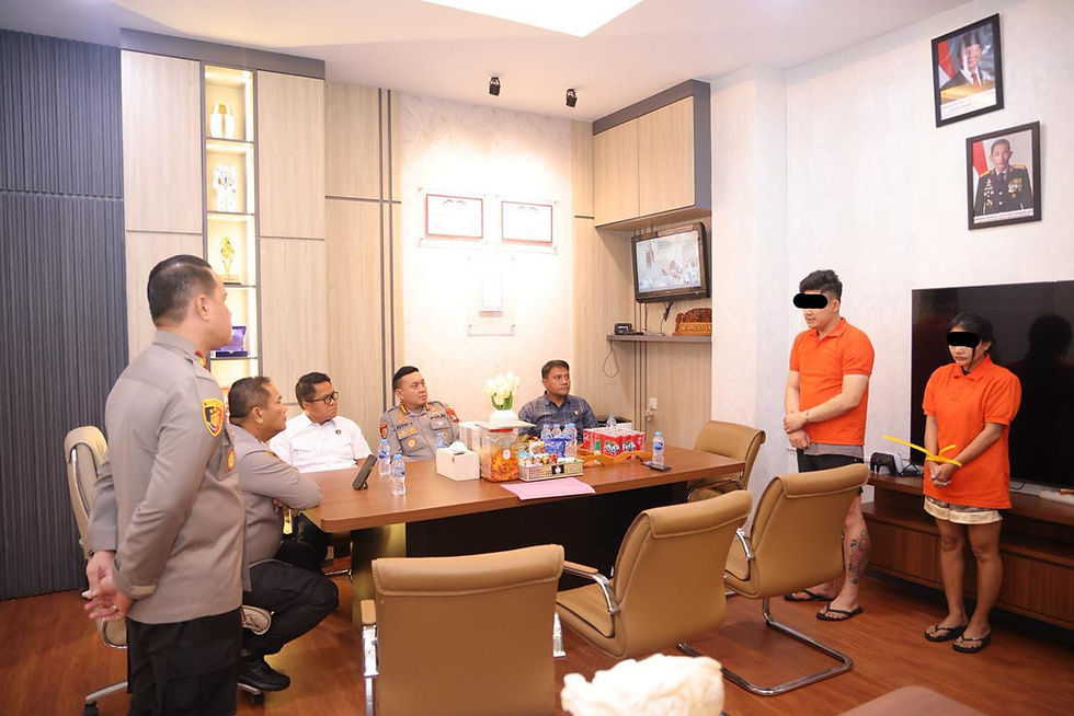 KAPOLDA KEPRI BERI ATENSI TERHADAP KASUS PEMBUNUHAN DI BATAM