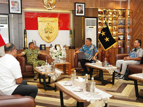 Perkuat Kemitraan Strategis, Pangdam XIV/Hsn Terima Kunjungan PTPN IV di Makodam