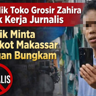 Legalitas Dipertanyakan, Toko Grosir Zahira Tolak Klarifikasi "Jurnalis", Pemkot Makassar Diminta Bertindak