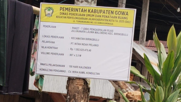 Koordinator LSM KOMPAK Gowa-Takalar Soroti Proyek Pengaspalan di Kelurahan Lauwa: Diduga Proyek Asal Jadi dan Tak Sesuai Spesifikasi