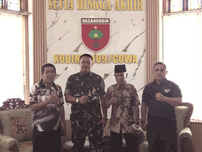 Silaturahmi Penuh Kehangatan, Pengurus Perbakin Gowa Tinjau Lapangan Tembak Kodim 1409/Gowa, Perkuat Sinergi Cetak Atlet Berprestasi