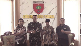 Silaturahmi Penuh Kehangatan, Pengurus Perbakin Gowa Tinjau Lapangan Tembak Kodim 1409/Gowa, Perkuat Sinergi Cetak Atlet Berprestasi