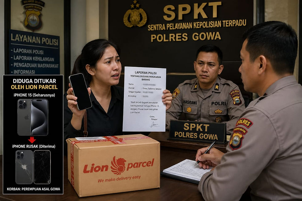 iPhone 15 Hilang Misterius, Lion Parcel Cabang Pandang-Pandang Dilaporkan ke Polisi!