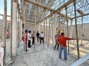 Wakapolres Batu Bara Bersama Pejabat Polsek Labuhan Ruku, Lakukan Giat Pengecekan SPPG Di Lokasi  Mapolsek Labuhan Ruku