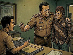 Netralitas Polda Sulsel Di Pertanyakan Dalam Kasus Penipuan iming-iming 200 Miliar Belum Ada Titik Terang, Terlapor  Diduga Dibeking oleh Oknum Berpangkat AKBP