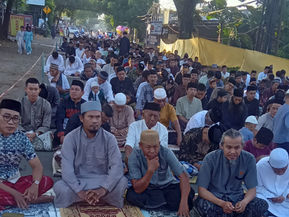 Hari Raya Idul Adha Dirayakan Khidmat oleh Warga Kelurahan Mawang Gowa