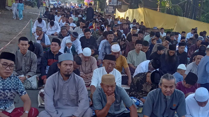 Hari Raya Idul Adha Dirayakan Khidmat oleh Warga Kelurahan Mawang Gowa
