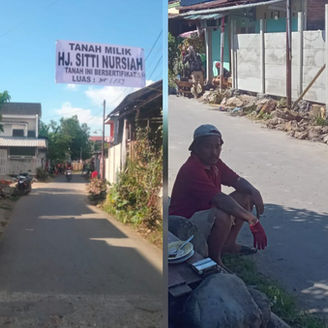 Pemilik Tanah Ahli Waris Hj. Sitti Nursiah Bangun Tembok, Bersiap Tutup Jalan Daraba Dg. Kiyo (Nuri) Di Sungguminasa: Somasi Diabaikan, Pemda Gowa Dinilai Tak Beri Kepastian