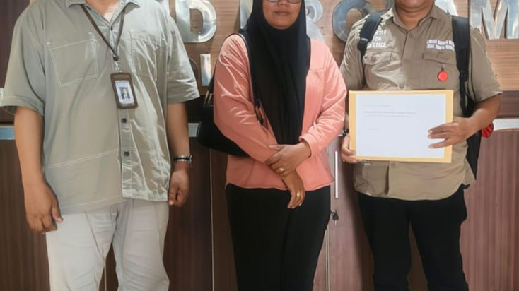 Ahli Waris Salemang Bin Mamma Resmi Laporkan Oknum Anggota Polsek Pallangga ke Bid Propam Polda Sulsel