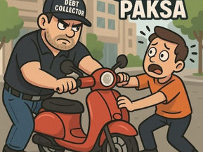 MOTOR DITARIK PAKSA DI JALAN RAYA, KONSUMEN SUDAH SEPAKAT BAYAR TANGGAL 30 HARI SENIN