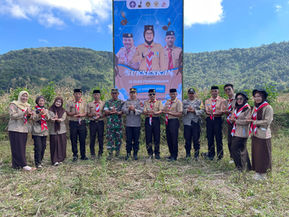 Kwarran Gerakan Pramuka Kec Biringbulu Kab Gowa, Peringati Hari Pramuka ke- 64 Tahun 2025,