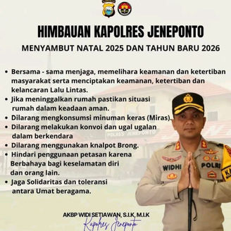 Resmob Polres Jeneponto Tancap Gas! Kafe Disisir, Keamanan Jelang Tahun Baru 2026 Dipastikan Kondusif