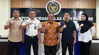 Wakil Bupati Wajo Berkunjung Ke Kantor Imigrasi TPI Kelas II 
Kota Pare Pare