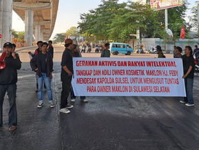 GARIK Desak Kapolda Sulsel Tangkap
Owner Kosmetik Ilegal Maklon, Usut Tuntas Dugaan Jaringan Kosmetik Ilegal Indikasi BPOM Tempel