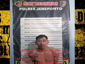 TIM PEGASUS RESMOB POLRES JENEPONTO UNGKAP CURANMOR – MOTOR DIUBAH WARNA, PELAKU TAK BERKUTIK!