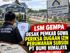 DPP Lsm Gempa Desak Pembangunan Perumahan Subsidi PT. Bumi Himalaya Di Julubori Dihentikan, Di Duga Belum Kantongi PPKPR Dan PBG