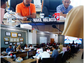 Wakil Wali Kota Kendari Pimpin Rapat Persiapan Ekspose 100 Hari Kerja