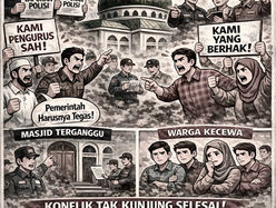 Warga Saling Lapor Terkait Status Masjid Al-Muhajirin, Pemerintah Dinilai Gagal Redam Konflik