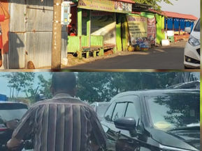 Warung Kuliner di Tanjung Merdeka Diduga Picu Kemacetan dan Cemari Sungai Jeneberang