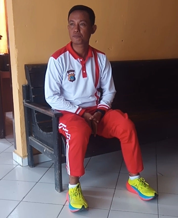 Foto : Kapolsek Bumi Raya Iptu Amir Hamzah