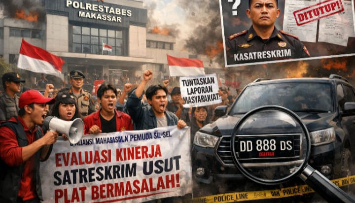 Aliansi Mahasiswa dan Pemuda Sulsel Akan Menggeruduk Polrestabes Makassar, Desak Evaluasi Kinerja Satreskrim, Soroti Dugaan Penyalahgunaan Plat Kendaraan di Makassar